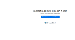 Desktop Screenshot of mariska.com